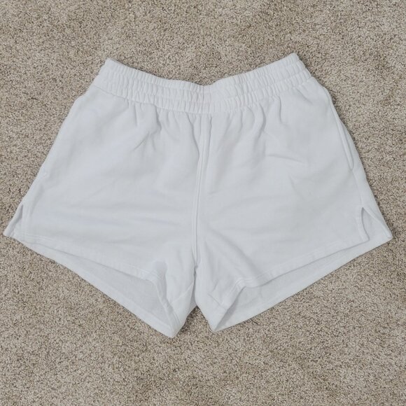 Abercrombie & Fitch White Lounge Shorts - Picture 1 of 4
